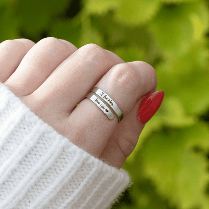 I F♡cking Love You Ring - Detail view
