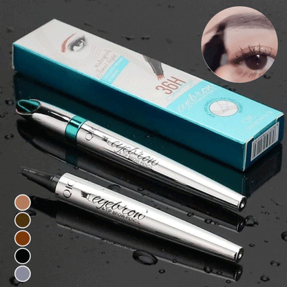 3D Microblading Eyebrow Pen - application demo