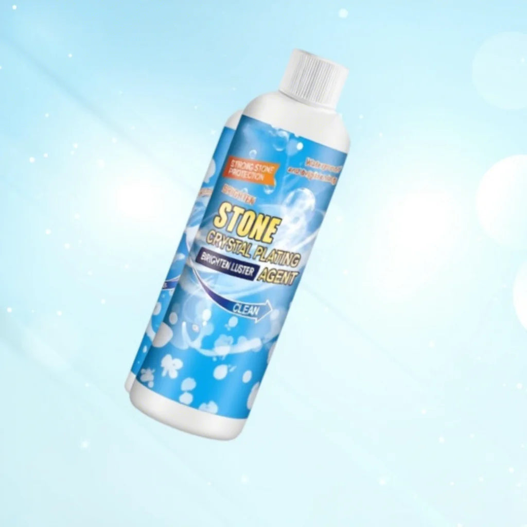 Deep Stone Stain Remover 100ml - rust removal example